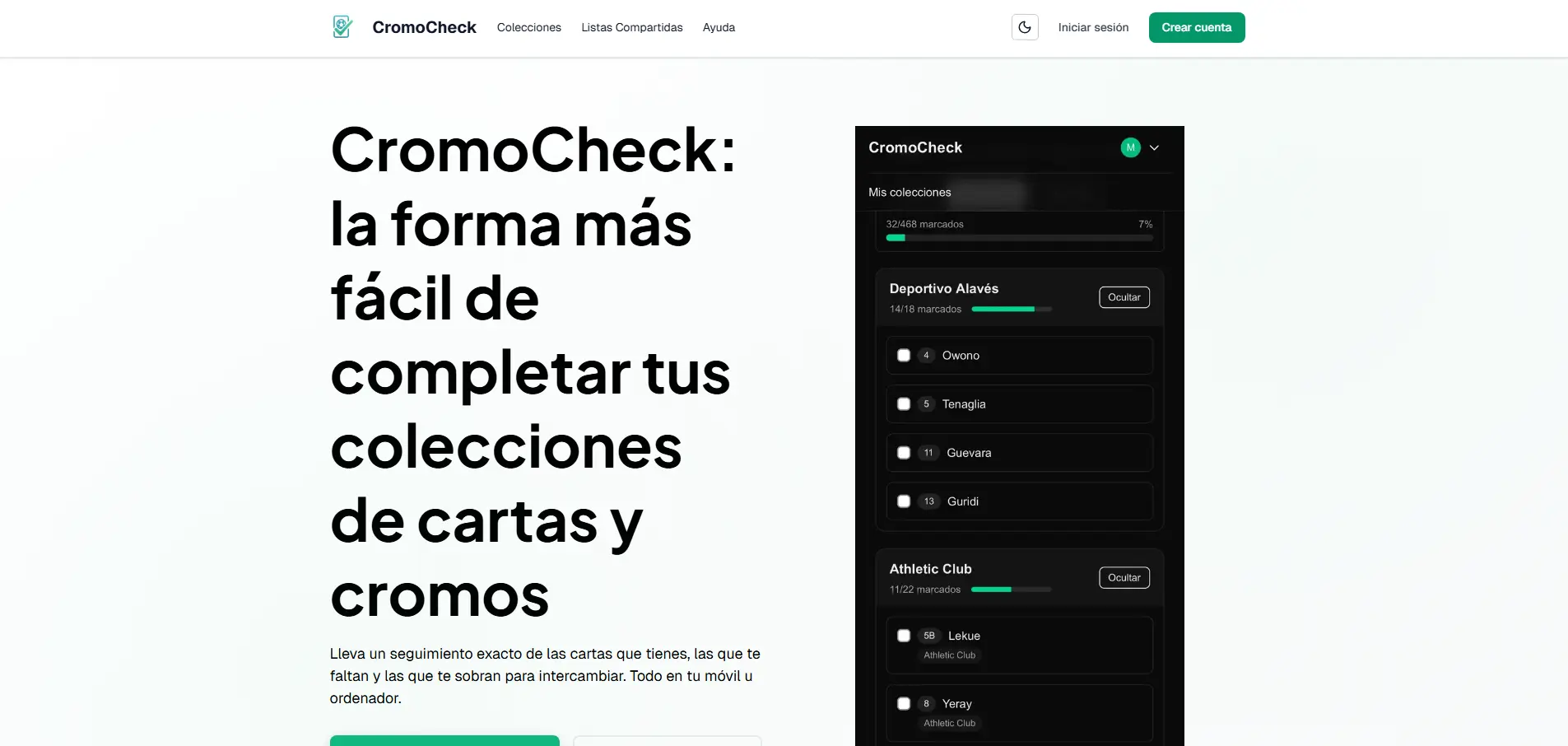 Cromocheck home page